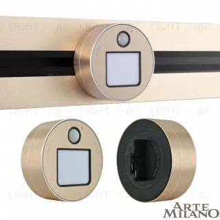 Трековая подсветка Arte Milano Am-track-sockets 380011TLS/LWS Gold 380011TLS/LWS Gold