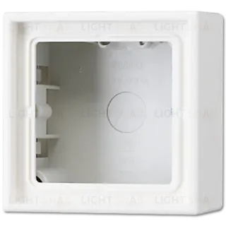 Коробка одноместная Jung LS581AWW LS581AWW