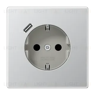 Розетка 2K+З USB Typ C Jung AL1520-18C AL1520-18C