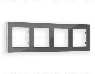 Рамка четырехместная Ambrella Volt Platos AF330654 AF330654
