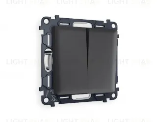 Комплект механизма 2-кл выключателя Ambrella Volt Alfa MA903010 MA903010
