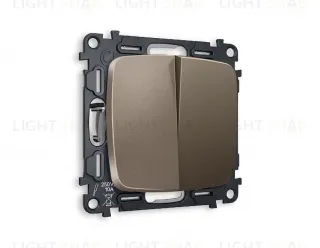 Комплект механизма 2-кл выключателя Ambrella Volt Omega MO633010 MO633010