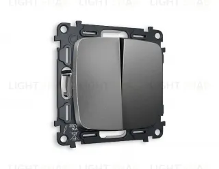 Комплект механизма 2-кл выключателя Ambrella Volt Omega MO653010 MO653010