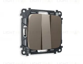 Комплект механизма 3-кл выключателя Ambrella Volt Omega MO635010 MO635010