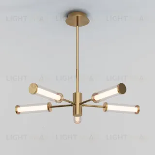 Люстра на штанге Eurosvet Stark 50386/5 LED латунь a067956 50386/5 LED латунь