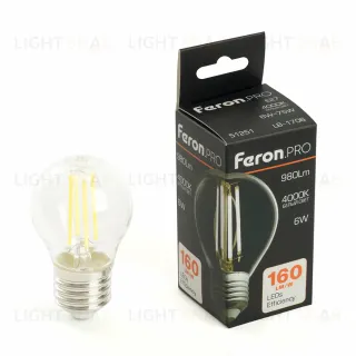 Лампа светодиодная Feron LB-1706 E27 6W 4000K 51251 51251