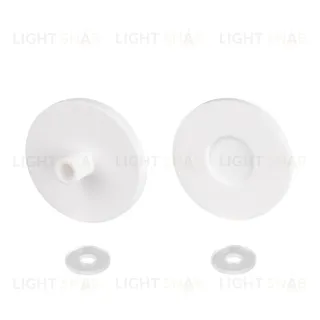 Заглушка Arlight ARL-MOONLIGHT-ROUND-40-CAP-TOP-L-SET-WH 048836 048836