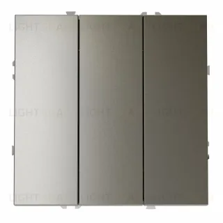 Выключатель трехклавишный Voltum S70 VLS030104 (шелк) VLS030104