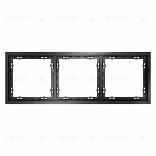 Рамка на 3 поста Voltum S70 VLS100306 (титан) VLS100306