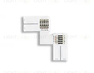 Соединитель угловой L для светодиодной ленты Ambrella Light 5050 12/24V (5 конт.) (10шт) GS6751 GS6751