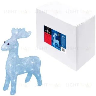 Фигура олень Uniel ULD-M3739-040/STA WHITE IP20 DEER 07953 ULD-M3739-040/STA WHITE IP20 DEER