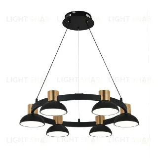 Подвесная люстра Indigo Traforo 11059/6P Black V000182L V000182L