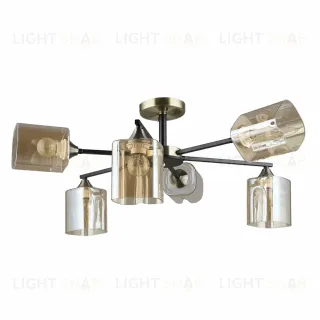 Люстра на штанге Arte Lamp Merci A4185PL-6BK A4185PL-6BK