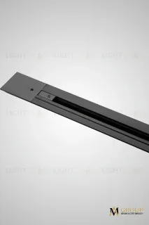 Шинопровод однофазный встраиваемый AM Group AM177V BK 1.5M AM177V BK 1.5M