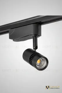 Трековый однофазный светильник AM Group AM229-5W BK 3000K AM229-5W BK 3000K