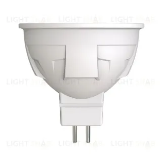 Лампа светодиодная Uniel Яркая LED-JCDR 6W/6500K/GU5.3/FR PLP01WH UL-00011019 LED-JCDR 6W/6500K/GU5.3/FR PLP01WH