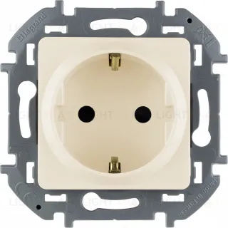 Розетка с/з со шторками Legrand Inspiria 673731 673731