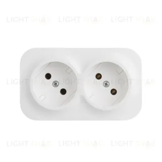 Розеточный блок двойной б/з Legrand Quteo 782231 782231