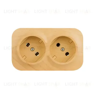 Розеточный блок двойной б/з Legrand Quteo 782281 782281