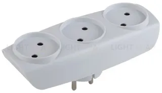 Разветвитель электрический Эра SP-3-W C0045527 C0045527