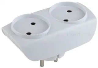 Разветвитель электрический Эра SP-2-W C0045520 C0045520