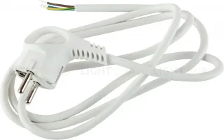 Шнур сетевой с вилкой Эра U-3x1-2m-W Б0048698 Б0048698