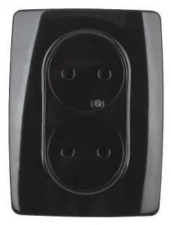 Розетка 2x2P Эра 12-2107-06 Б0031243 Б0031243