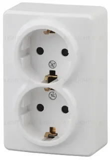 Розетка 2P+E Schuko со шторками Эра 11-2206-01 Б0020694 Б0020694