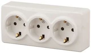 Розетка 2P+E Schuko со шторками Эра 11-2209-02 Б0020704 Б0020704