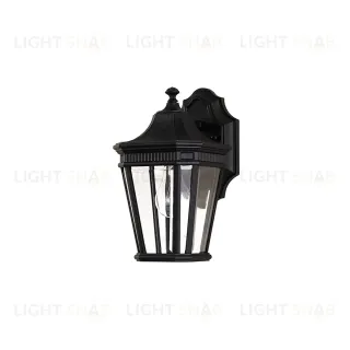 Уличный настенный светильник Feiss Cotswold lane FE-COTSLN2-S-BK FE-COTSLN2-S-BK