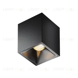 Накладной светильник Maytoni Alfa led C065CL-8W3K-SQ-B C065CL-8W3K-SQ-B