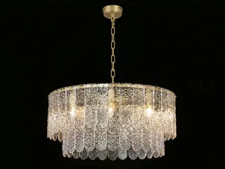 Подвесная люстра Newport Daisy 8370/60 C brass М0070730 8370/60 C brass