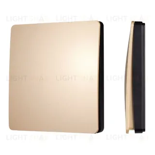 Кнопочная панель Arlight KINETIC-801-22-1G-WP-SUF Gold (No battery, IP67, 433Mhz) 051676 051676