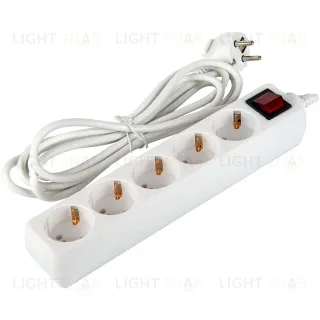 Удлинитель бытовой General GES-16-3x100-5-3m-S 470005 470005
