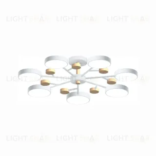 Люстра на штанге LED4U L3205-800 WH L3205-800 WH