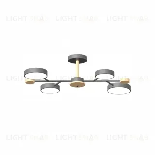 Люстра на штанге LED4U L3213-670 GR L3213-670 GR