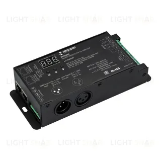 Декодер Arlight SMART-DMX512-104-83-RDM-SUF (12-48V, 4x8A, XLR3/RJ45) 023823(1) 023823(1)