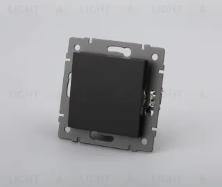 Механизм выключателя одноклавишный перекрестный Arlight SWT-MKX1-PL-BK-V (250V, 10A) 049876 049876