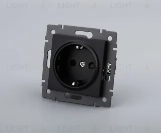 Механизм электрической розетки Arlight SCT-MEU1-PL-BK-V (250V, 16A) 049815 049815