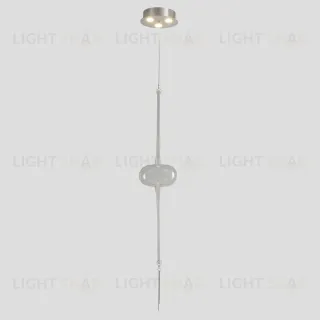Подвесной светильник Crystal Lux GLASS SP3W LED CHROME GLASS SP3W LED CHROME
