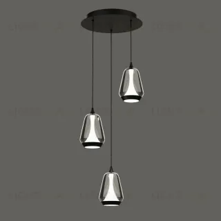 Подвесной светильник Delight Collection MD24001011-3A black/smoky MD24001011-3A black/smoky
