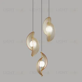 Подвесной светильник Delight Collection MD24030035-3A brass/amber MD24030035-3A brass/amber