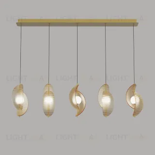 Подвесной светильник Delight Collection MD24030035-5B brass/amber MD24030035-5B brass/amber