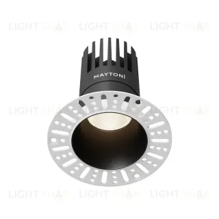 Встраиваемый светильник Maytoni Dip DL122-15W-4K-TRS-B DL122-15W-4K-TRS-B