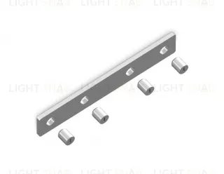 Соединитель прямой Ambrella Light для корпуса в натяжной потолок (4шт) GL1071 GL1071