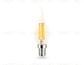 Филаментная светодиодная лампа Ambrella Light Bulbing E14 15W 2700K свеча на ветру 351523 351523