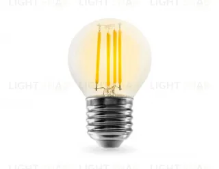Филаментная светодиодная лампа Ambrella Light Bulbing E27 11W 2700K шар 451123 451123