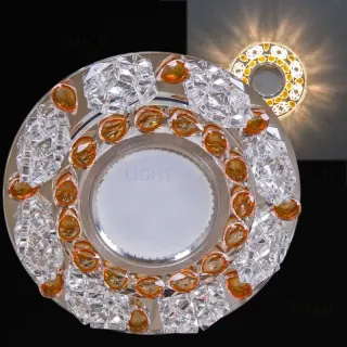 Встраиваемый светильник Reluce 22093-9.0-001PL MR16+LED3W CL+OR 22093-9.0-001PL MR16+LED3W CL+OR