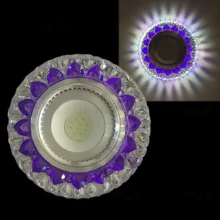 Встраиваемый светильник Reluce 42205-9.0-001PL MR16+LED3W CL/PP+MIX 42205-9.0-001PL MR16+LED3W CL/PP+MIX