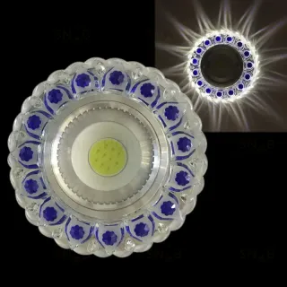 Встраиваемый светильник Reluce 42237-9.0-001PL MR16+LED3W CL/BL 42237-9.0-001PL MR16+LED3W CL/BL